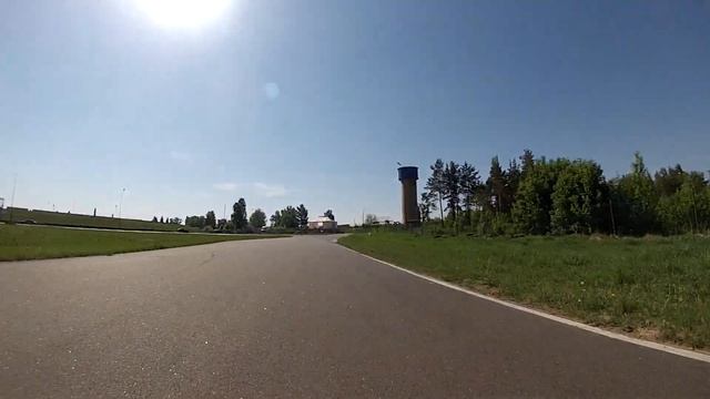 12.05.13. Картодром "Чайка". Я 1-й заезд. Honda CBR900RRV.