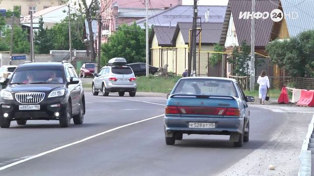 В Шадринске открыли проезд на мосту по ул.Первомайская. (2024-06-19)
