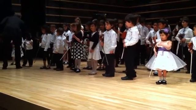 Song of the Wind and Twinkle - Montreal Suzuki Institute Spring Concert 2011