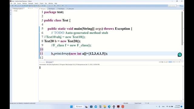 New lecture for Array in java part 1