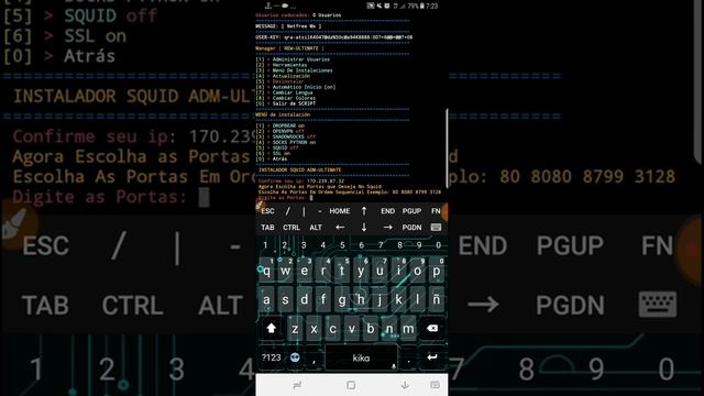 Poner mensaje en él Status 200, New Adm Ultimate
