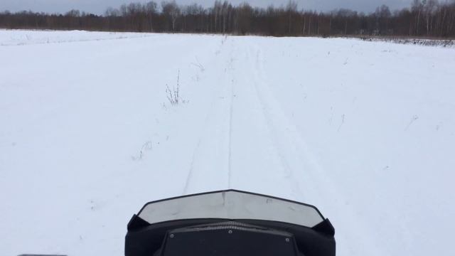 Самодельный снегоход
