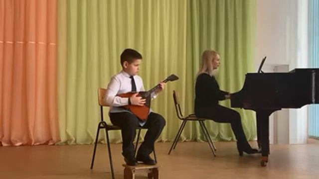 Матвей Старостов  И. Брамс "Колыбельная"