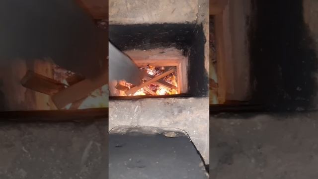 Растопка печи "Ракета".rocket stove