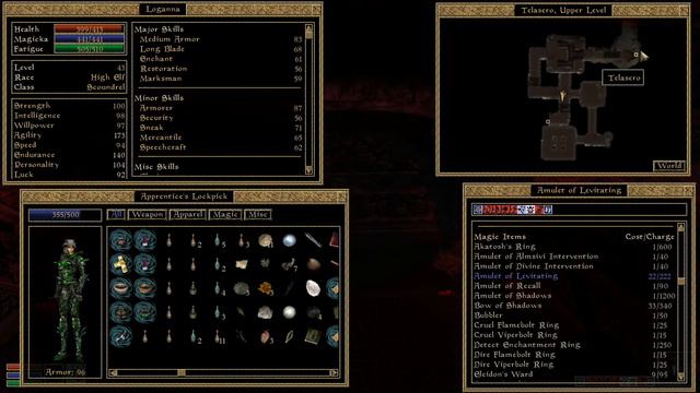 let's play morrowind, part 100:  umbra