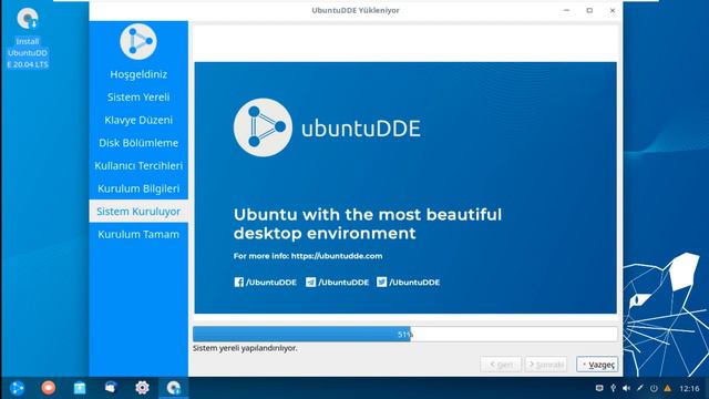 Ubuntu DDE 2020 Kurulum Ve İnceleme / VMware Workstation Pro(🟢)