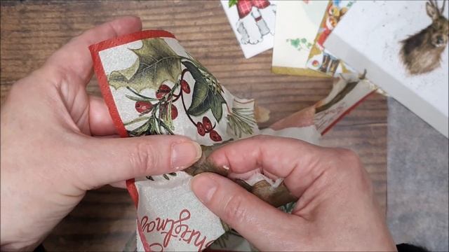 12 Days of Craftmas - Day 3: Napkin Decoupage Candle