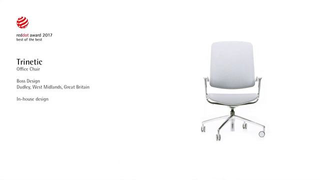 Boss Design - Trinetic ‘Best of the Best’ Red Dot Product Design Award for 2017