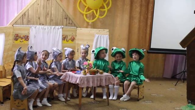 Театральная постановка сказки Теремок на новый лад