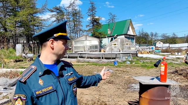 А. Чайковский - о правилах пожарной безопасности на приусадебном участке