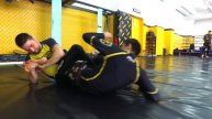 Болевые на ноги. Футлок из открытого гарда. Footlock from open guard