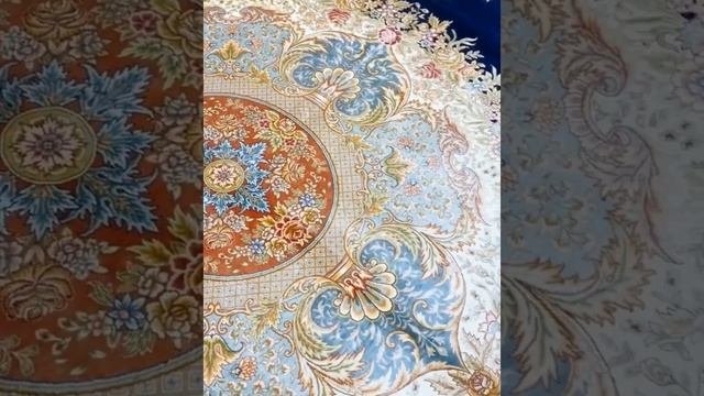 Турецкий шелковый ковер в Москве. Ковер ручной работы. КУпить шелковый ковер в Москве. Дорого