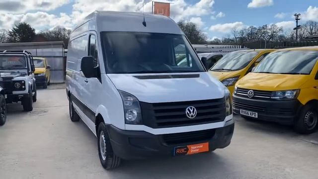 Volkswagen Crafter 2.0 TDI 109 BHP EURO6 MWB High Roof CR35 BMT