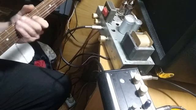 |Миниатюрный Ламповый Гитарный усилитель (голова)| и Tube Screamer TS808 Своими Руками Из Хлама!