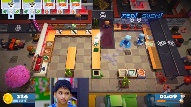 Overcooked 2 Gameplay XBOX One (Tamil / English) Episode 2