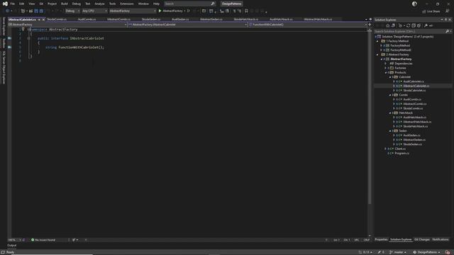 Design Patterns (Wzorce Projektowe) - Abstract Factory (Fabryka abstrakcyjna)