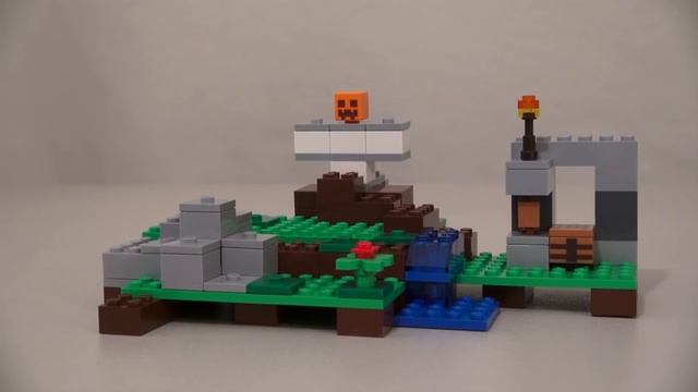 Minecraft LEGO The Iron Golem Set 2017 Building Toy 21123 Unboxing Review Puppet Steve