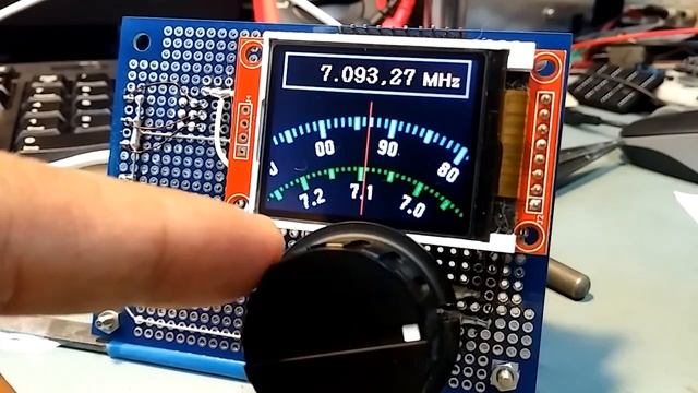 si5351 VFO built by JF3HZB