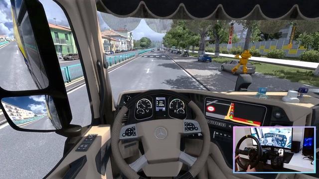 ETS 2 Mercedes MP4 Roex/Rusmap Kursk - Poltava JBX [4K]