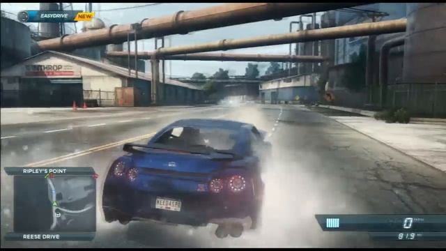 Nissan GTR Location - 2012 Need For Speed Most Wanted NFS001