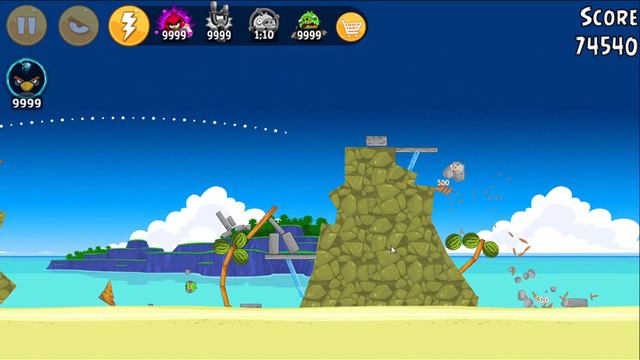 Angry Birds Classic v7.9.2 Full Game Pt.25 Surf And Turf #18 15 Levels