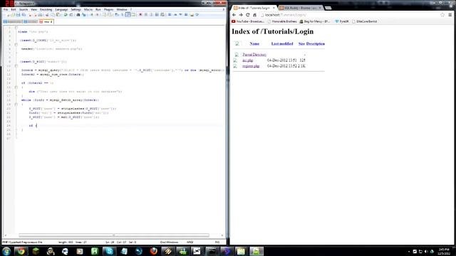 PHP - MySQL - Login System - Login.php
