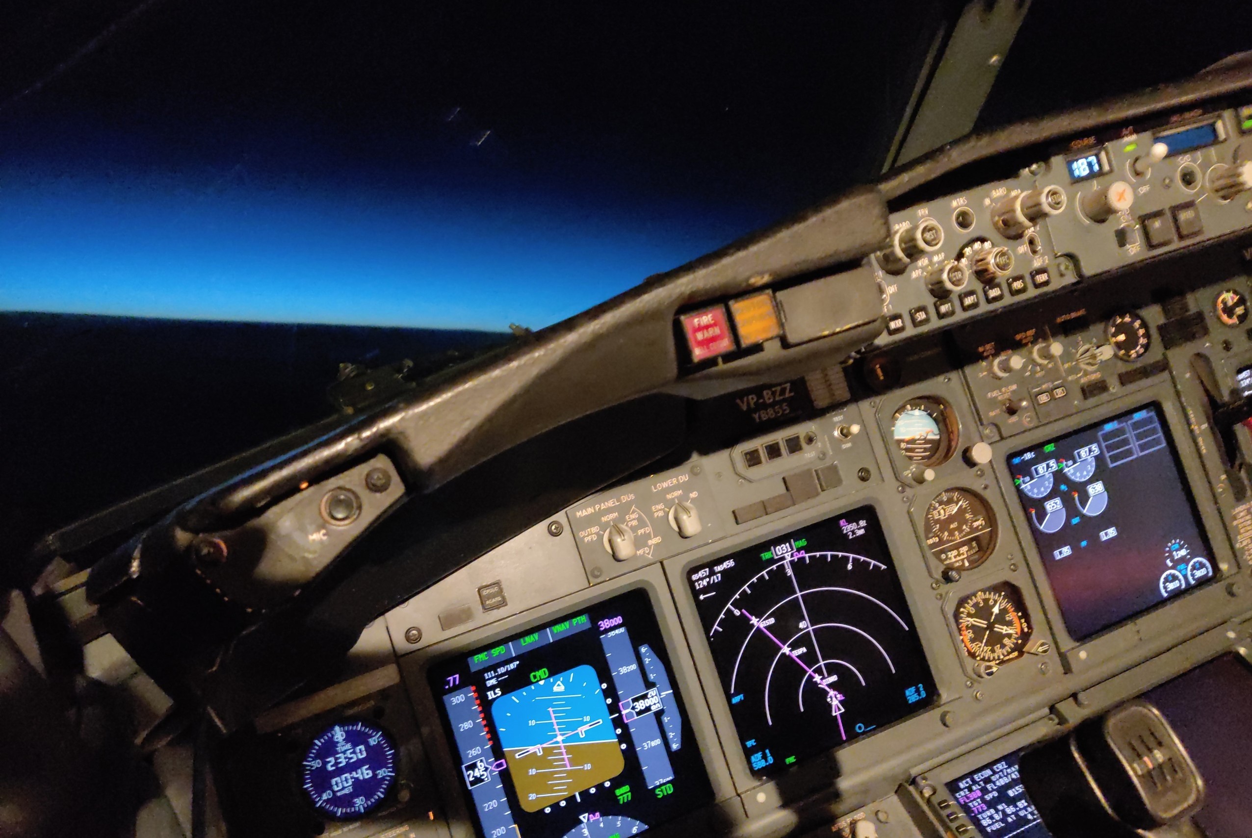 Посадка в Архангельске. Boeing-737