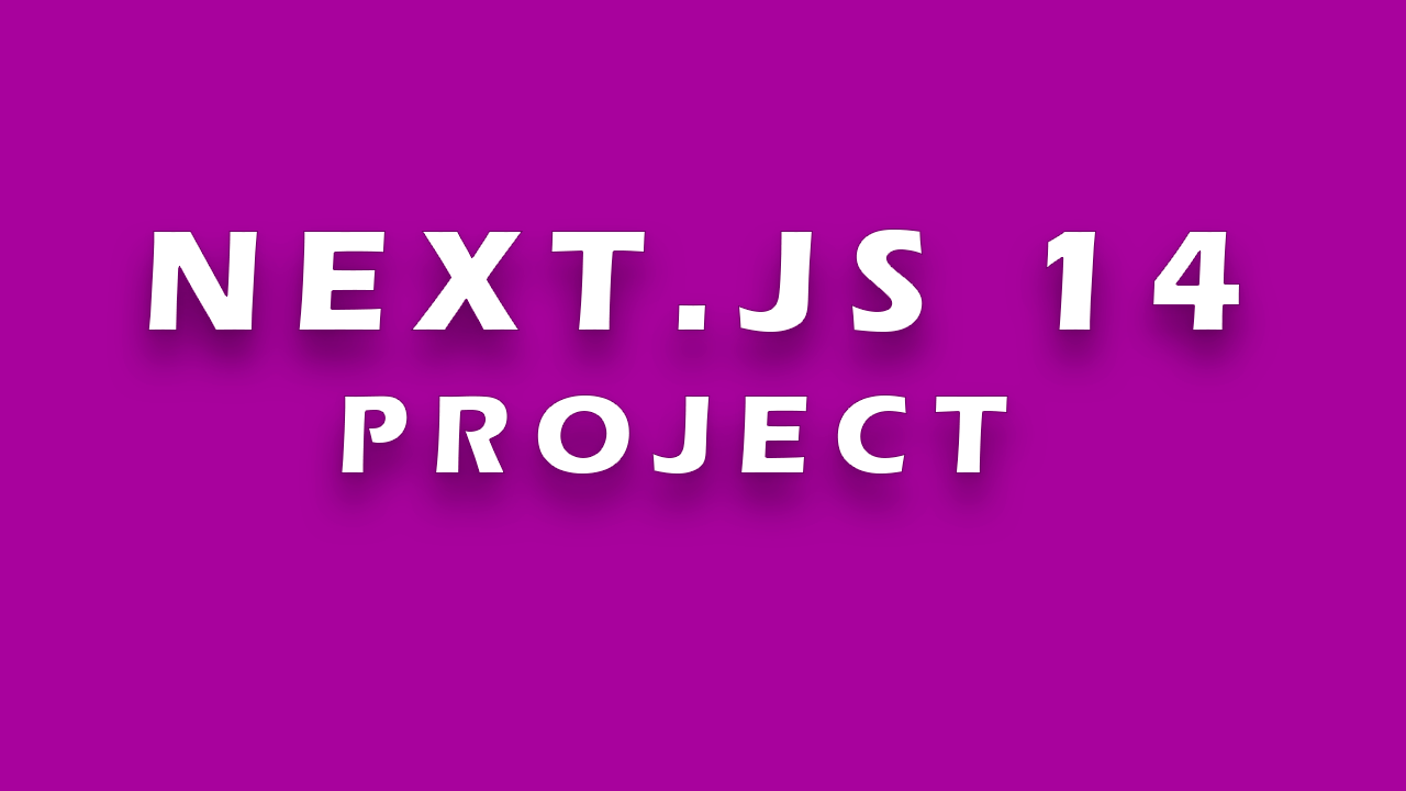 Новый Проект на Next JS 14 (Stable Server Actions)