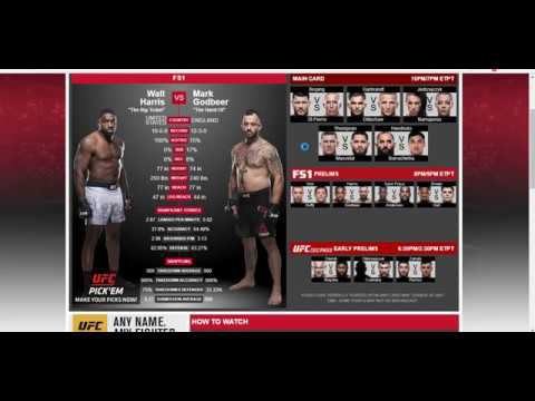 Прогноз и Аналитика боев от MMABets турнир UFC 217: Браун-Галл, Харрис-Гудбир. Выпуск №39: 3/6