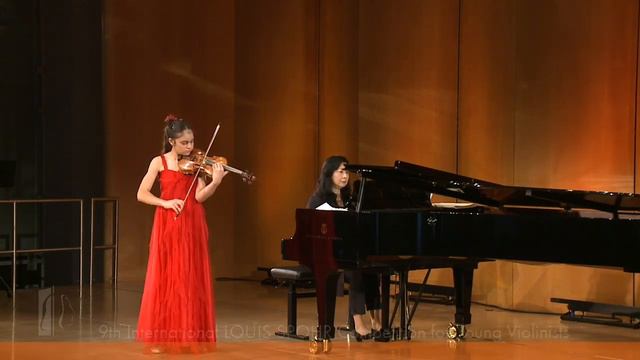 SPOHR Violin Competition: Naz Irem Turkmen plays Beethoven, Wieniawski and Sarasate