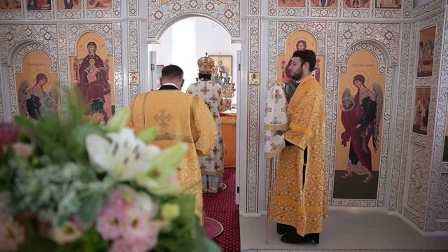 Архиепископ Тихон совершил первую литургию в новом храме Георгия Победоносца в Адыгейске