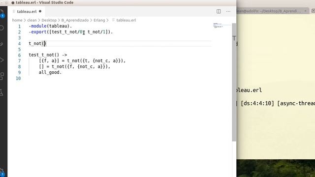 Simple TDD in Erlang - Only Code