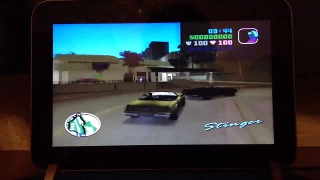 GTA Vice City on Netbook (HP Mini 210)