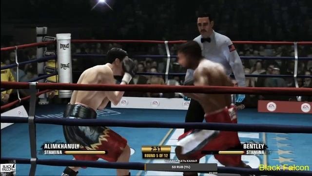 Жанибек Алимханулы против Дензела Бентли БОЙ В FIGHT NIGHT CHAMPION