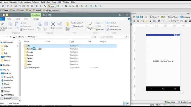TUTORIAL MENGANTI ICON LAUNCHER APLIKASI DI ANDROID STUDIO
