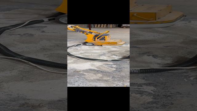 Демонтаж полимерного покрытия на складе