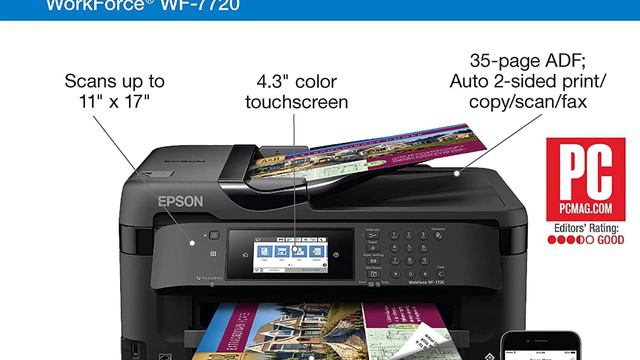 Epson WorkForce WF-7720 Printer Review