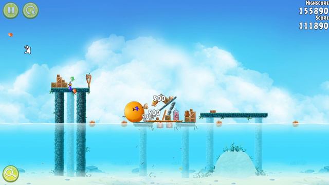 Angry Birds Rio High Dive Level 14  156490