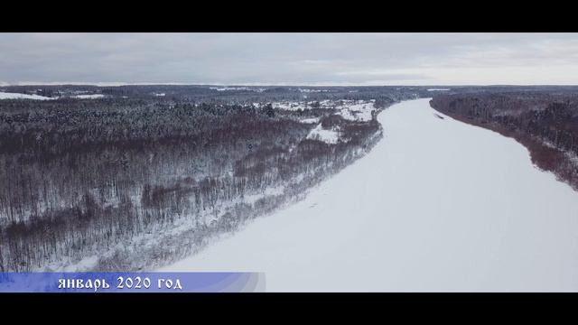 Посёлок Красный Бор, Кологривский район, Костромская область. Зима.