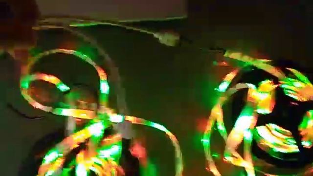 Unboxing tira de led adhesica de colores SMD 3528 RGB Impermeable 10m 600 LED Luz