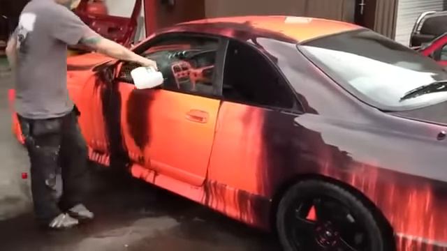 Необычная краска для авто!!!