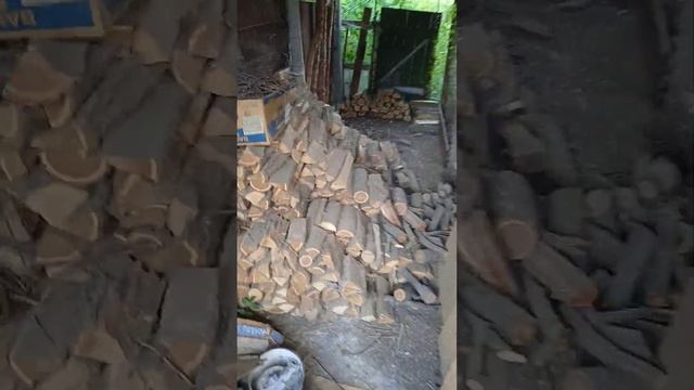 хранение дров/ навес под дрова