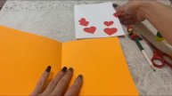DIY: Открытка На День Влюбленных В Стиле ПОП-АП *** Валентинка из Бумаги *** Поделки Своими Руками