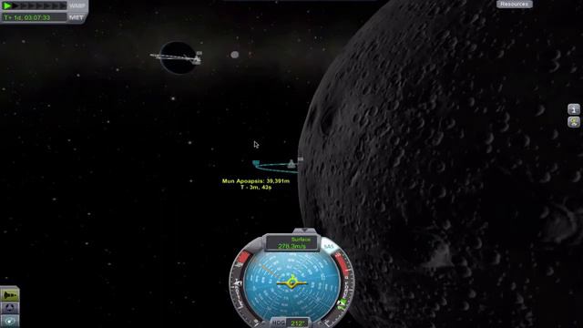 Kerbal Space Program Career Mode - Part 16 - First Manned Mun Return Trip