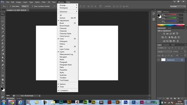How To Use Adobe PhotoShop CS6