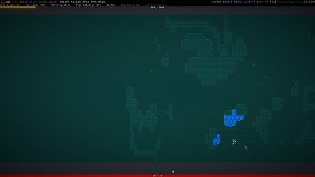 Time Dilation Isn't Matrix In Caves Of Qud Daily Run #78