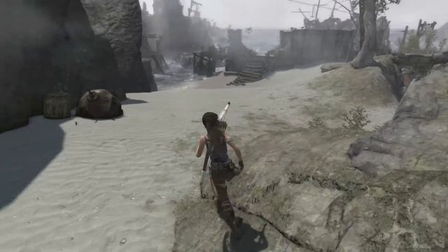 Tomb Raider - Walkthrough P.39 HD, Finally Back on the Sandy Beach