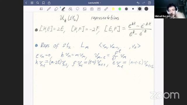 M. Bershtein -- Introduction to Quantum Groups 06 -- Hopf algebras.