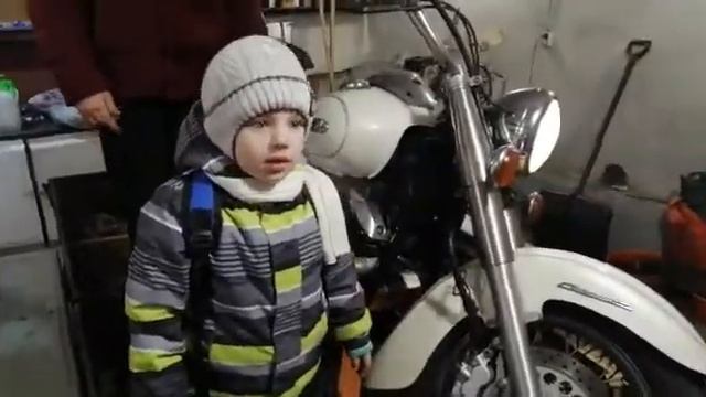 купили себе игрушку, Ямаха Драг Стар 1100.