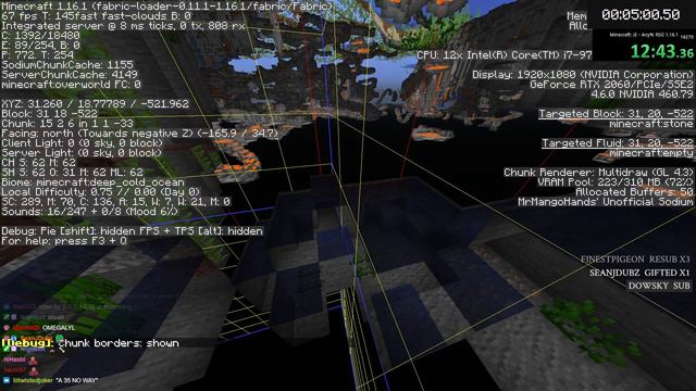 Lava Sonar - lava dowsing, but in oceans (find lava under bad ravines)